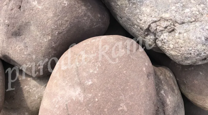 Булыжник гранит «Красный»